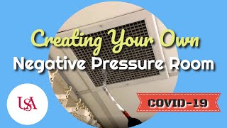 How to Create a COVID19 Negative Pressure Room [upl. by Nivram345]