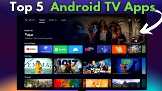 Android TV Apps You Must Try [upl. by Kenward582]