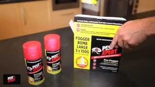 How to use PestXpert Pro Fogger aerosol [upl. by Saberio322]