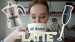 HOW TO MAKE A quotLATTEquot AT HOME moka pot  frother [upl. by Millicent]