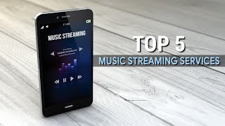 Top 5 Best Music Streaming Services [upl. by Larrisa829]