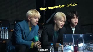 BTS Reaction to Stray Kids GDA 2019 [upl. by Mulford]