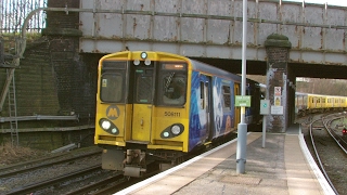 Half an Hour at 216  Birkenhead North Station 1022017  Class 507 508 terminus [upl. by Gellman]