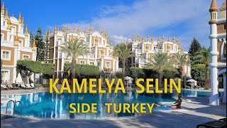 KAMELYA SELIN HOTEL 5 Full Review  Hotel Walk [upl. by Anelas]