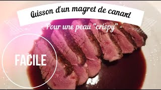 Comment cuir un magret de canard parfaitement   recette facile [upl. by Keriann]