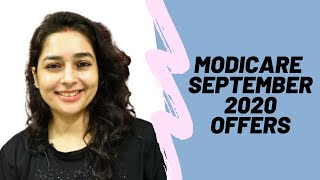 MODICARE SEPTEMBER 2020 OFFERS IN DETAIL  MODICARE OFFERS  CWM [upl. by Rape]