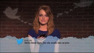 Celebs Read Mean Tweets Emma Stone Matthew McConaughey amp More [upl. by Chilt]