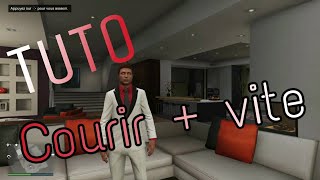 Comment courir plus vite dans GTA 5  TUTO débutants [upl. by Hamo]