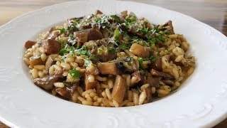 How to Make Mushroom Risotto  Best Mushroom Risotto Recipe [upl. by Tessil258]