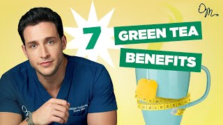 7 Health Benefits of Green Tea amp How to Drink it  Doctor Mike [upl. by Aehr]