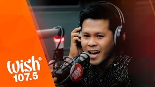 Marcelito Pomoy sings quotNarito Akoquot Regine Velasquez LIVE on Wish 1075 Bus [upl. by Mullac]