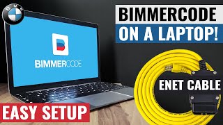 BimmerCode amp BimmerLink with a Laptop  Easy Setup with ENET CABLE [upl. by Belle]