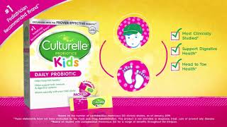 Culturelle® Kids Daily Probiotic Packets [upl. by Yetty]