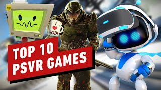 The 10 Best PSVR Games [upl. by Hoashis]