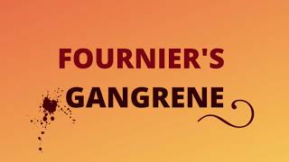 Fourniers Gangrene  CauseRisk FactorClinical Feature DiagnosisTreatment  Surgery [upl. by Ecnerwaled287]