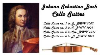 Johann Sebastian Bach  Cello suites in 432 Hz great for reading or studying [upl. by Other432]