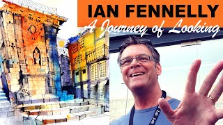 IAN FENNELLY URBAN SKETCHING TECHNIQUE 👍🎨🖋✨ [upl. by Nickles]