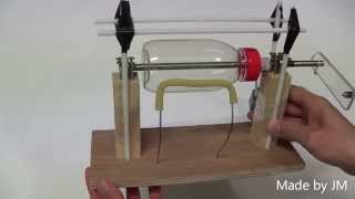 Friction electrostatic generator 2 [upl. by Ekusoyr]