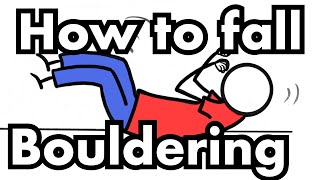 How To Fall When Indoor Bouldering  TRex Turtle Roll [upl. by Haik197]