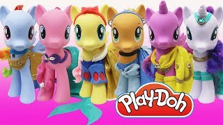 Play Doh Dress Disney Princess MLP My Little Pony Inspired Costumes [upl. by Worsham]