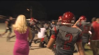 Fight breaks out at local high school football game [upl. by Lebasiram]