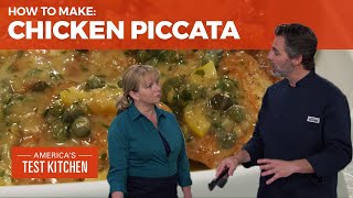 How to Make Lemony Chicken Piccata [upl. by Neved]