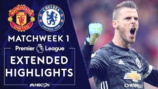 Manchester United v Chelsea  PREMIER LEAGUE HIGHLIGHTS  81119  NBC Sports [upl. by Zoller947]