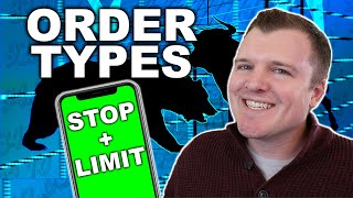 Stock Market Order Types EXPLAINED  Limit  Stop  Stop Limit  Trailing Stop [upl. by Jegar739]