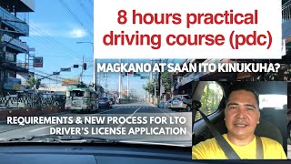 ANO ANG PDC HOW TO GET PRACTICAL DRIVING COURSE  LTO NEW DRIVER’S LICENSE REQUIREMENTS [upl. by Cathlene501]