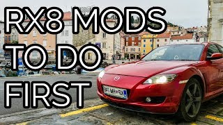 First Mods To Do On A Mazda Rx8 [upl. by Dranrev49]