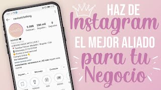 TEN EL MEJOR INSTAGRAM PARA TU NEGOCIO  Lore Guzmán [upl. by Tatiana]