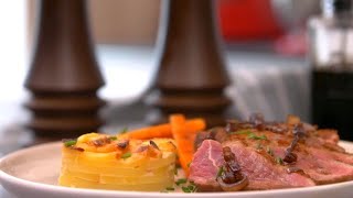 Magret de canard au miel et vinaigre balsamique [upl. by Dorisa]