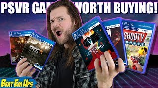 10 BEST PlayStation VR PSVR Games Worth Buying [upl. by Leasim553]