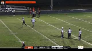 Belle Fourche Broncs at MobridgePollock Tigers FB [upl. by Aland]