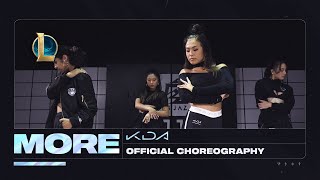 KDA  MORE Dance  Official Choreography Video  League of Legends [upl. by Tomkins]