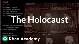 The Holocaust  World History  Khan Academy [upl. by Adnat]