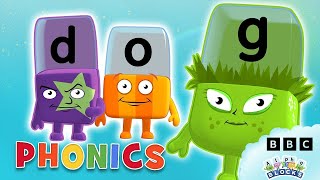 Phonics  Simple Spelling  Learn to Read  Alphablocks [upl. by Scandura]