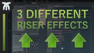 How To Make A Riser Effect  Build Up Tutorial FL Studio 20 [upl. by Bing]