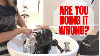 HOW TO WASH HAIR LIKE AN EXPERT  Brittney Gray [upl. by Shell348]