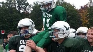 Middle school football teams lifechanging play [upl. by Anitan]