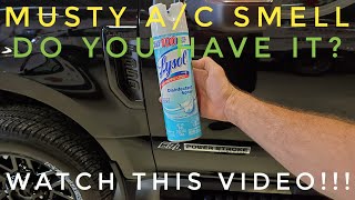 Musty AC smell in your Ford Truck EASY FIX MUST SEE [upl. by Ainat]