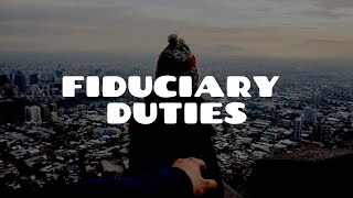 What is a Fiduciary Duty  Equity amp Trusts [upl. by Ahsiekrats]