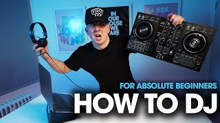 How to DJ For Absolute Beginners In 2024  Complete Guide to DJing on Pioneer DDJ400 amp Rekordbox 🔥 [upl. by Ellmyer]